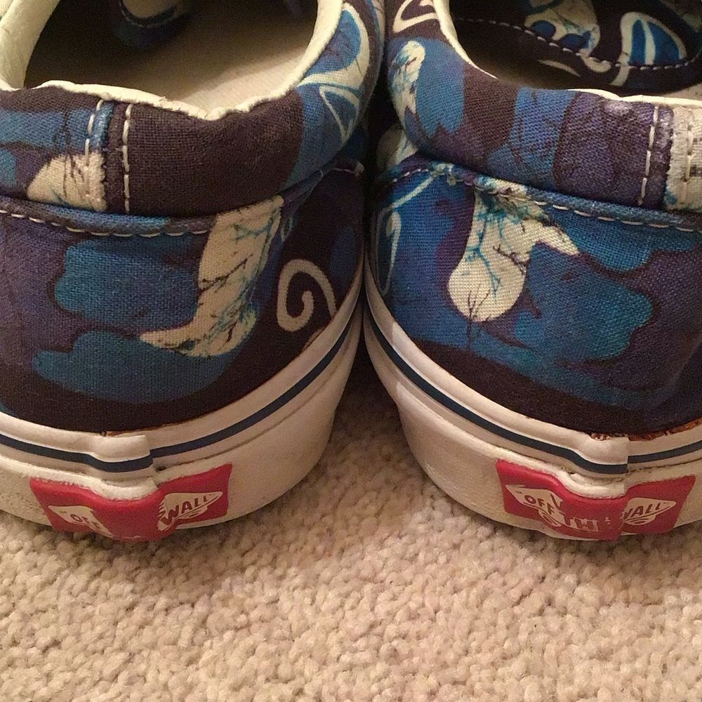 VANS Era "Van Doren" Blue Marble Low Top Unisex Sneakers - Picture 7 of 9